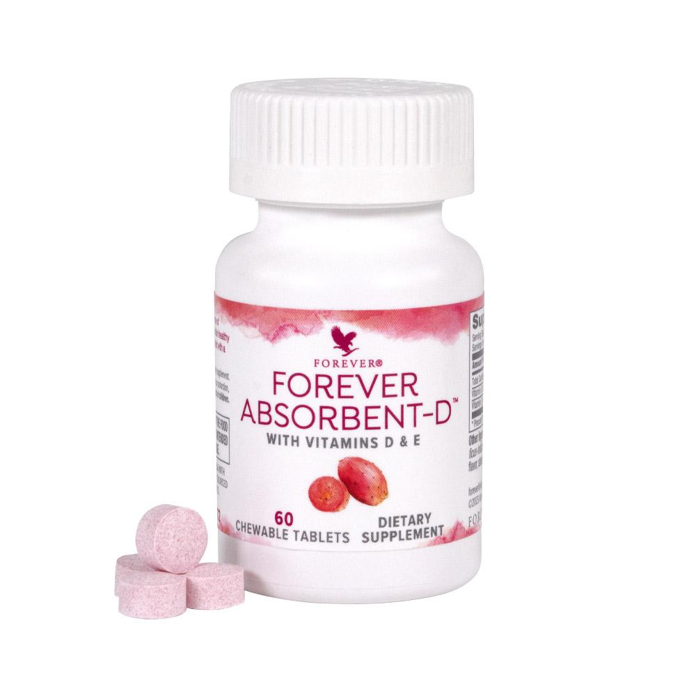 forever living vitamin D Delicious flavor chewable Very effective Sweet prickly pear flavor derived from natural Ingredients