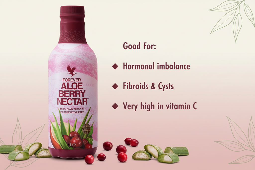 Aloe Berry Nectar Simplified Background