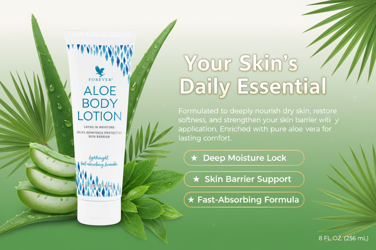 Aloe Body Lotion - Green