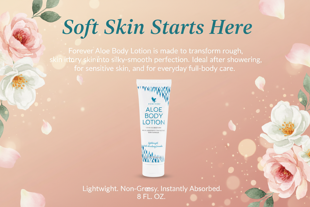 Aloe Body Lotion - Peach