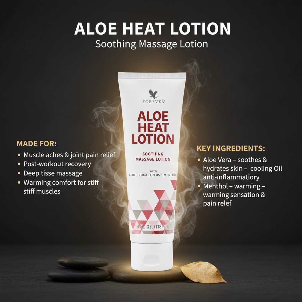 Aloe Heat Lotion - Dark Spa