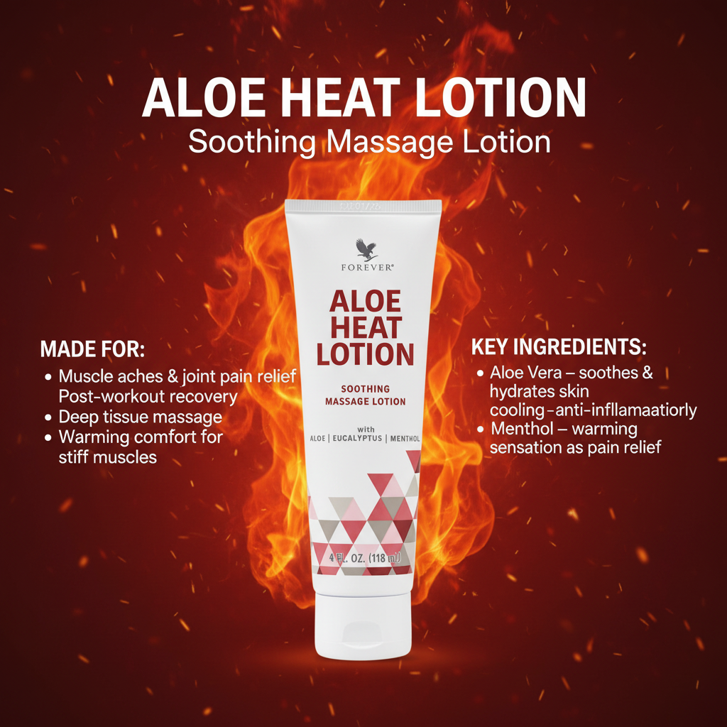Aloe Heat Lotion - Heat Wave