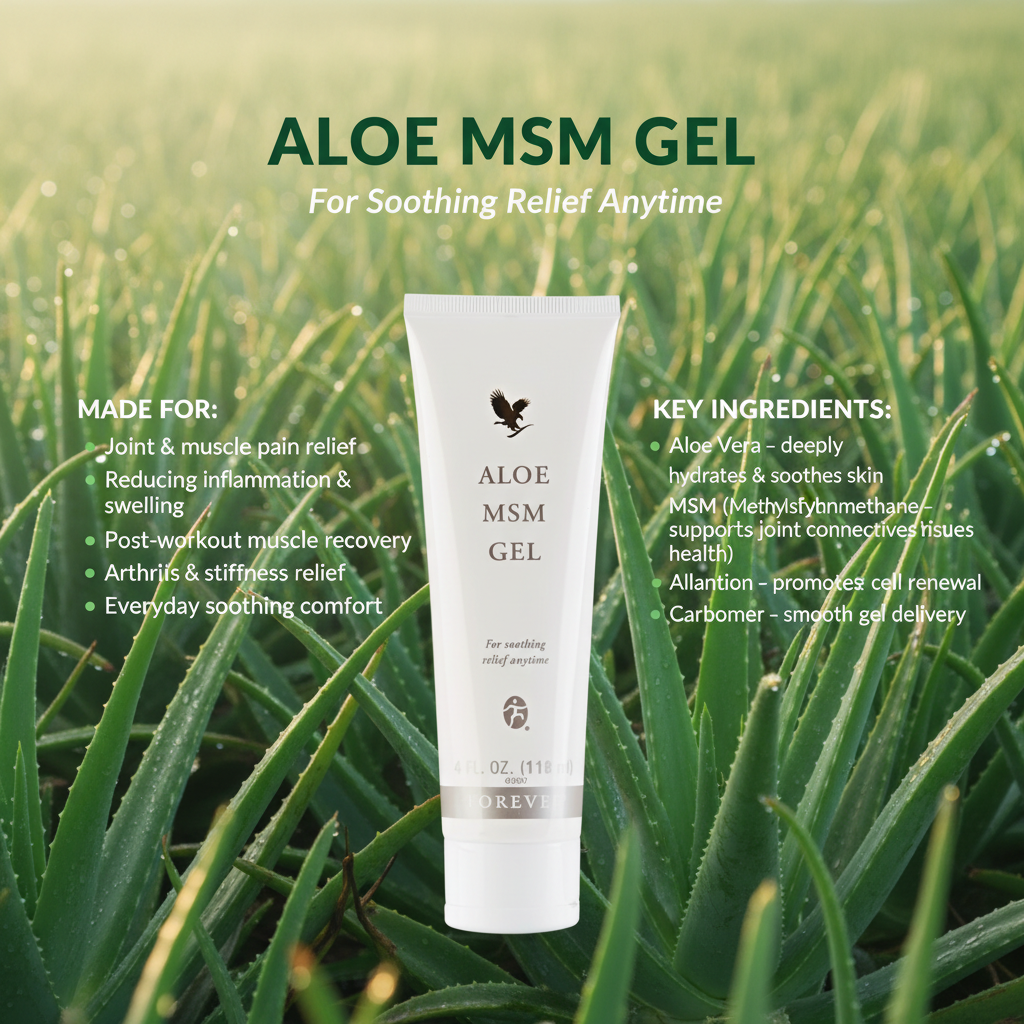Aloe MSM Gel - Green Field
