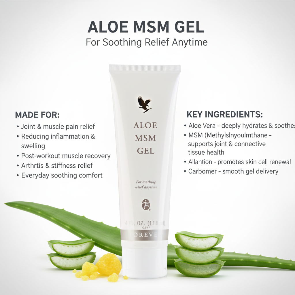 Aloe MSM Gel - Minimalist