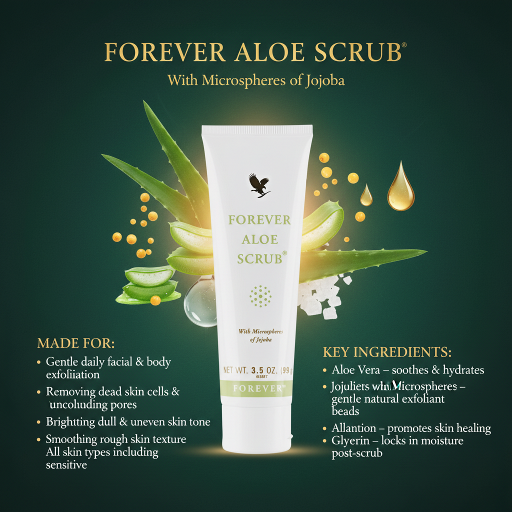 Aloe Scrub - Emerald Gold