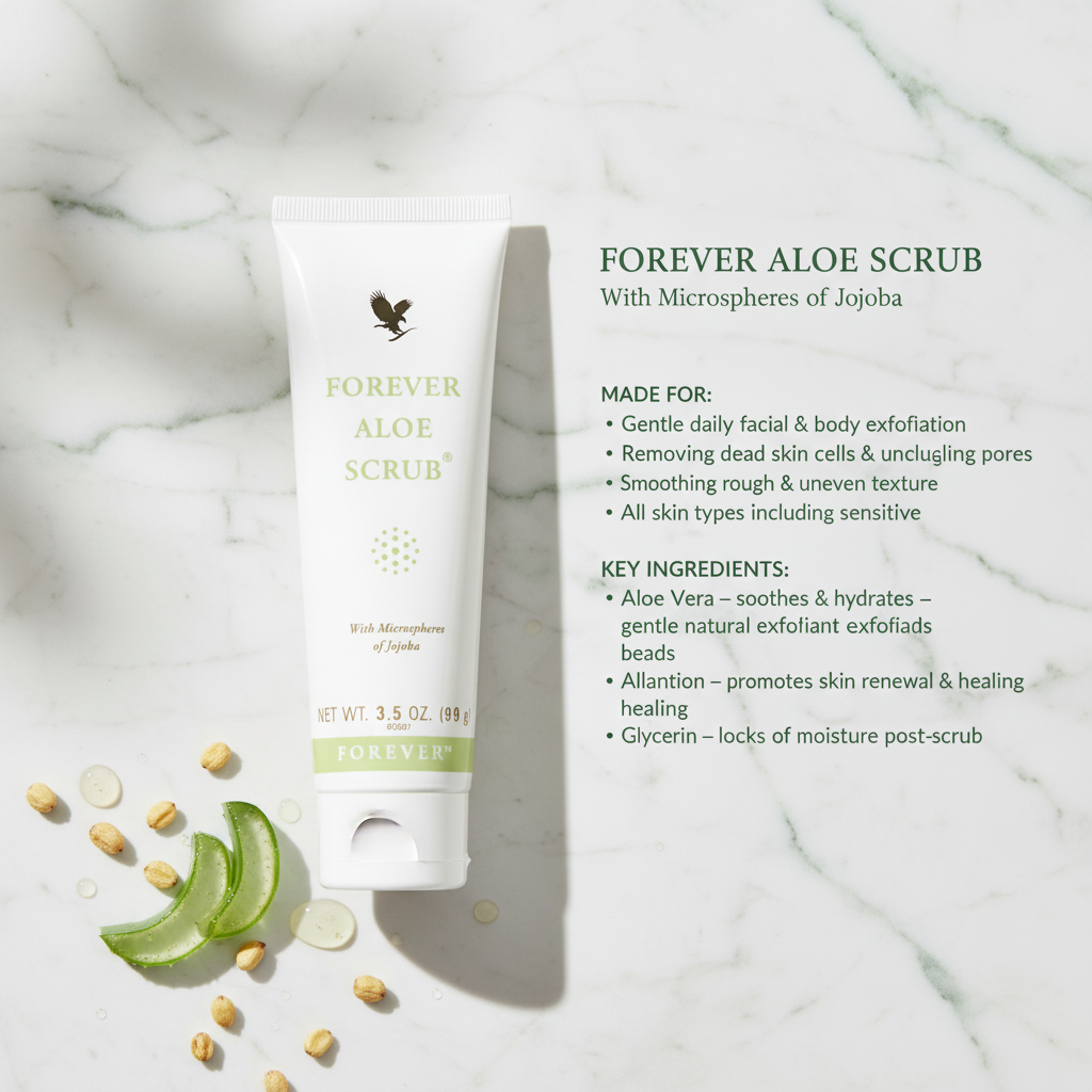 Aloe Scrub - Marble Sage