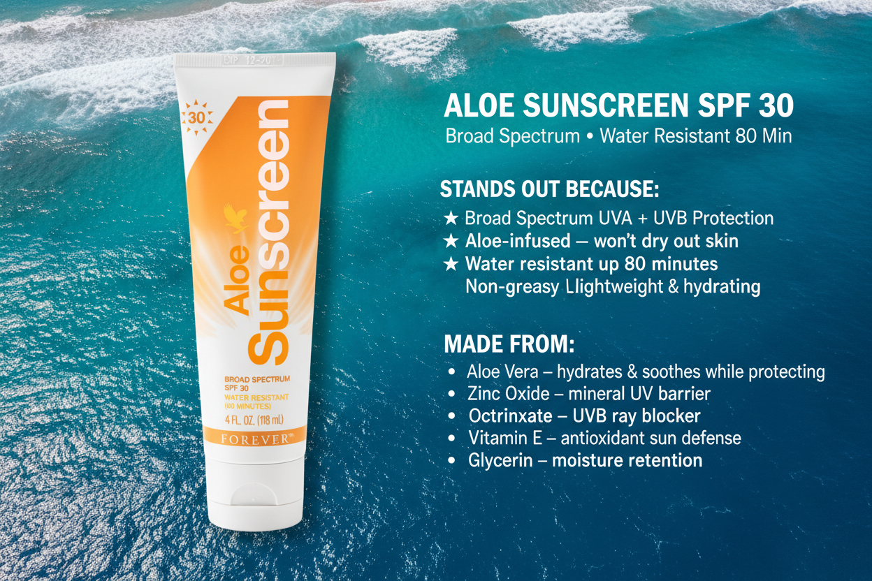 Aloe Sunscreen - Ocean Adventure