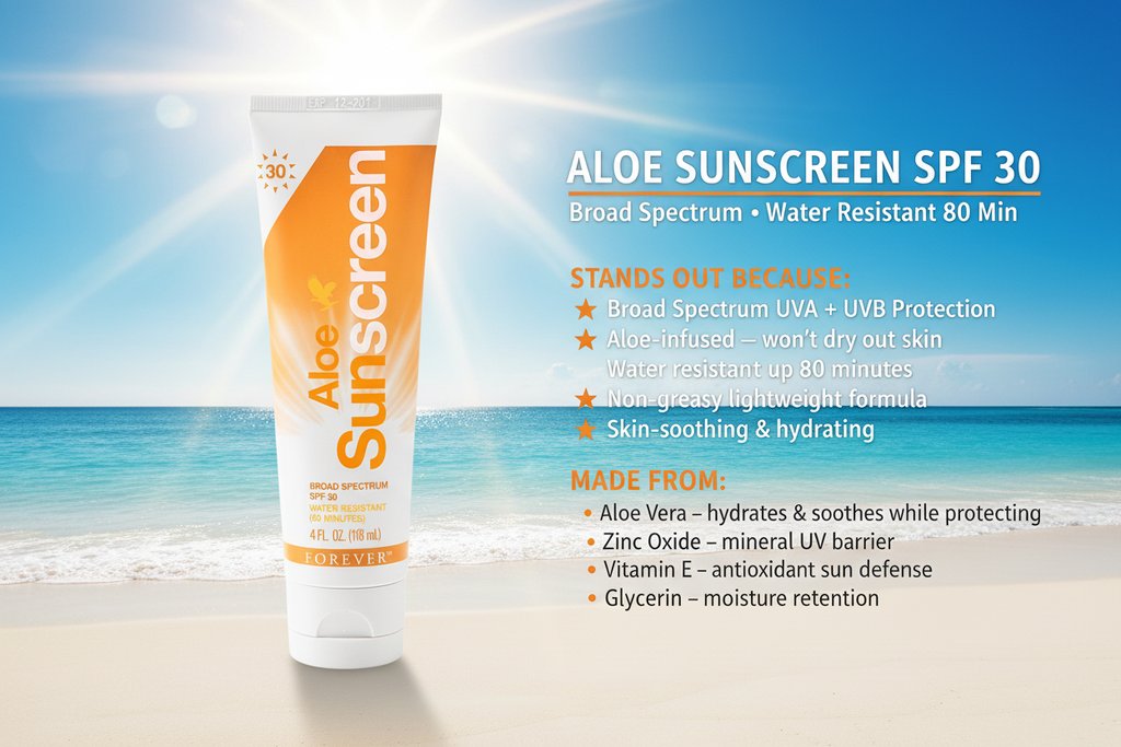 Aloe Sunscreen - Tropical Beach