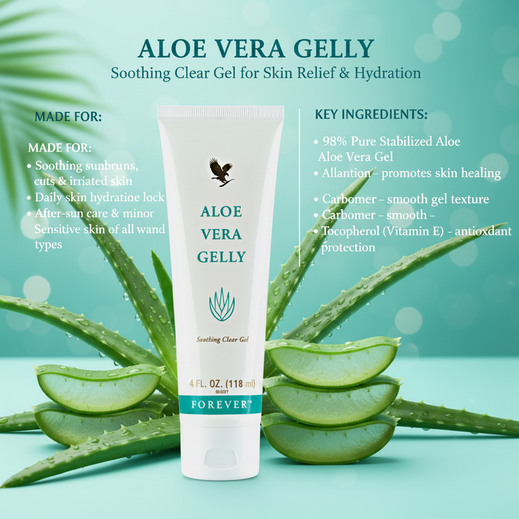 Aloe Vera Gelly - Tropical Spa with Copy