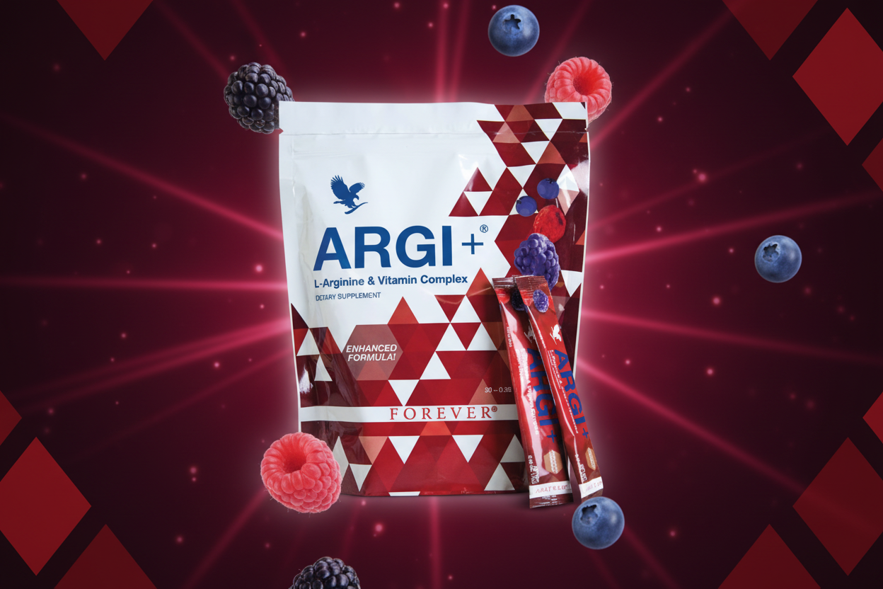 ARGI+ - Red Background