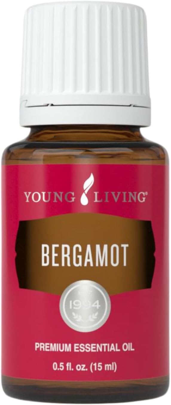 Young Living Bergamot Premium Essential Oil 15ml (0.5 fl oz) — Seed to Seal Certified Since 1994