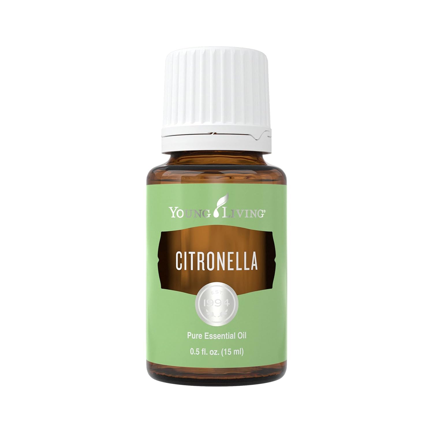 Young Living Citronella Pure Essential Oil 15ml | Natural Bug Repellent & Purifying Aromatherapy