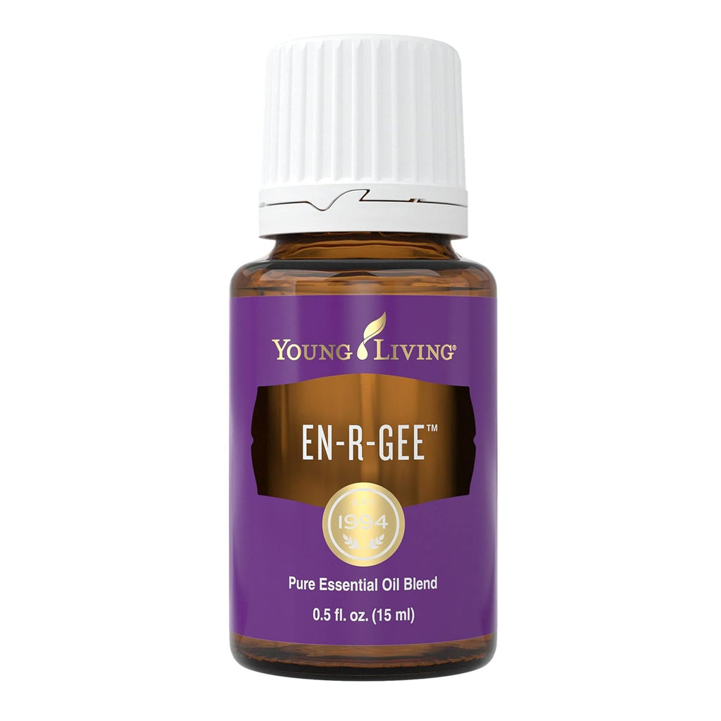 Young Living EN-R-GEE™ Essential Oil Blend — 15ml | Natural Energy, Mental Focus & Physical Vitality