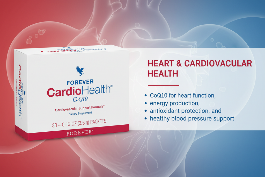 Forever CardioHealth with CoQ10 - Heart & Cardiovascular Health