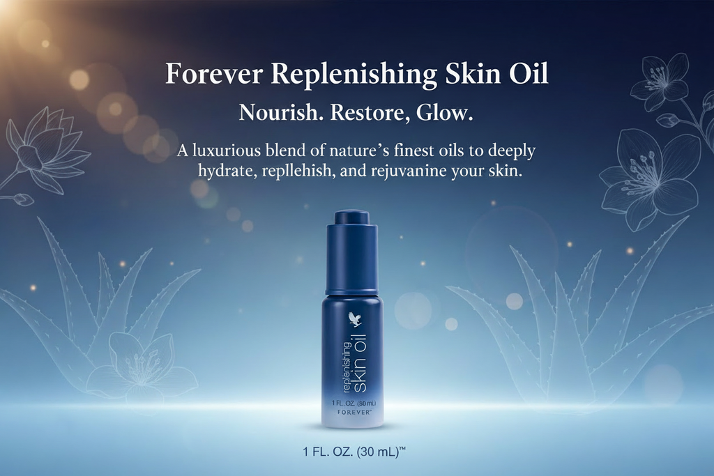 Forever Replenishing Skin Oil Banner v2