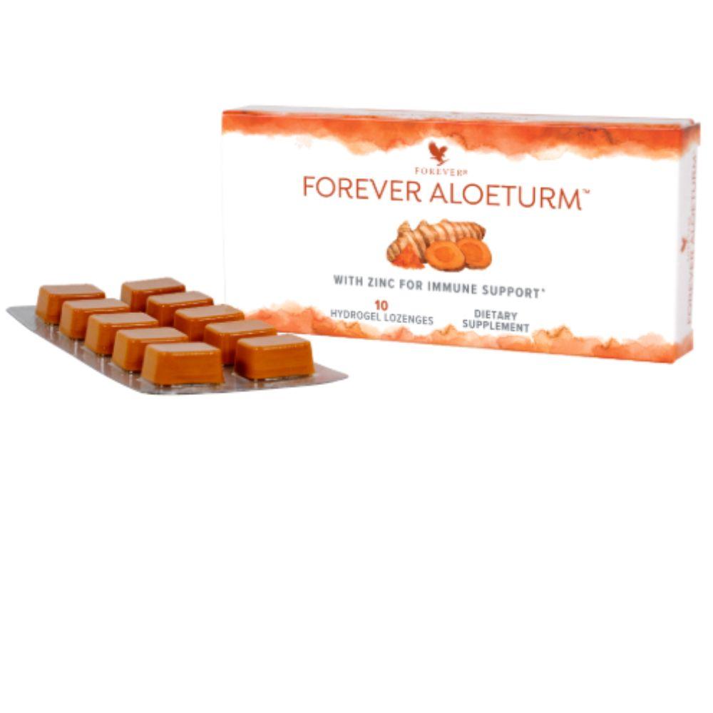 Forever AloeTurm - Turmeric & Aloe Hydrogel Lozenges