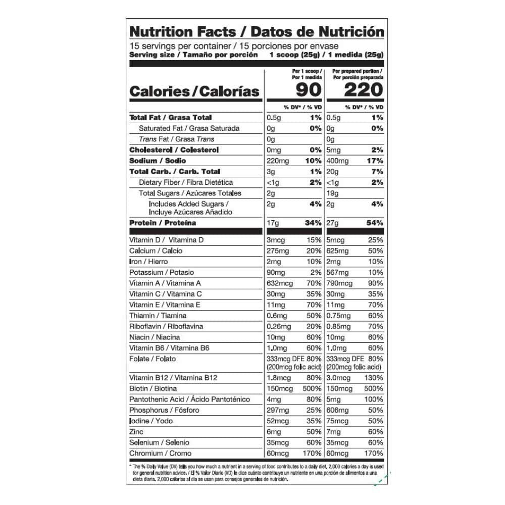 Forever Lite Ultra® is a delicious17 grams of protein per serving Chocolate flavor