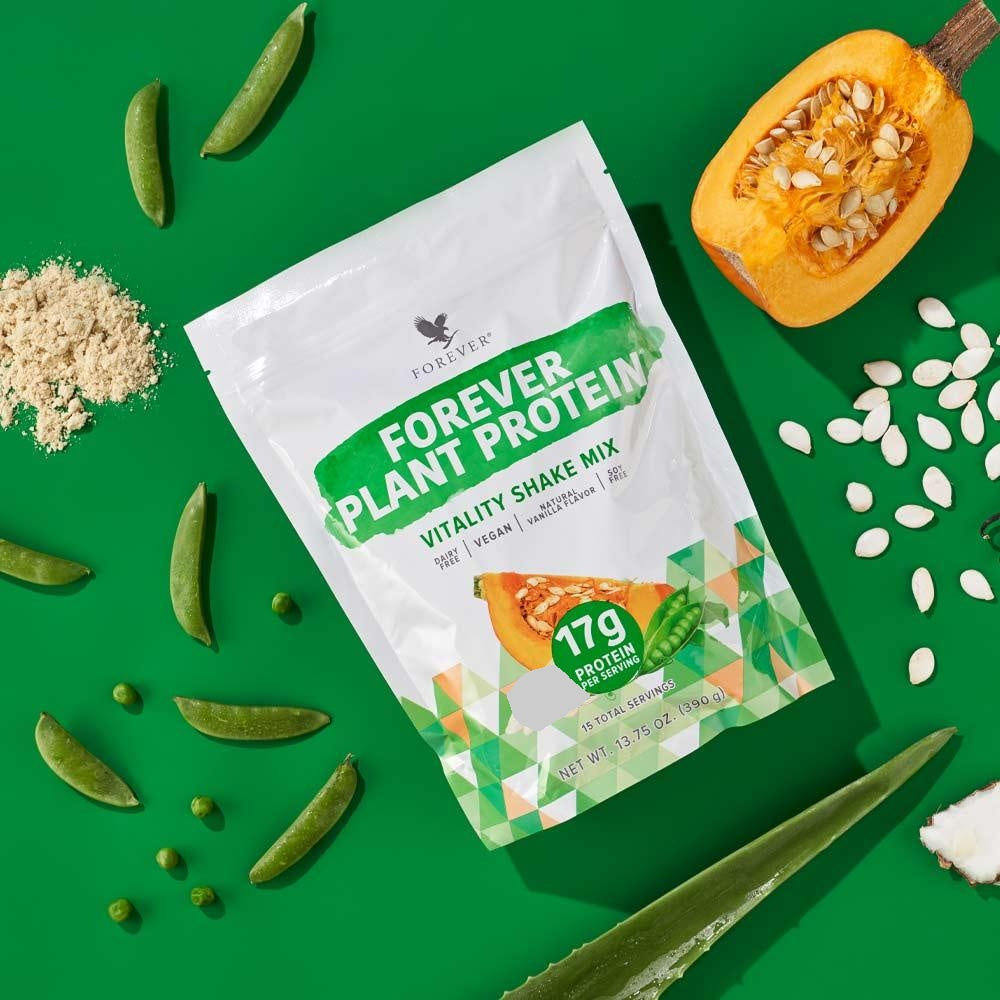 Forever Plant Protein - Vegan Vanilla Protein Powder Dairy-Free
