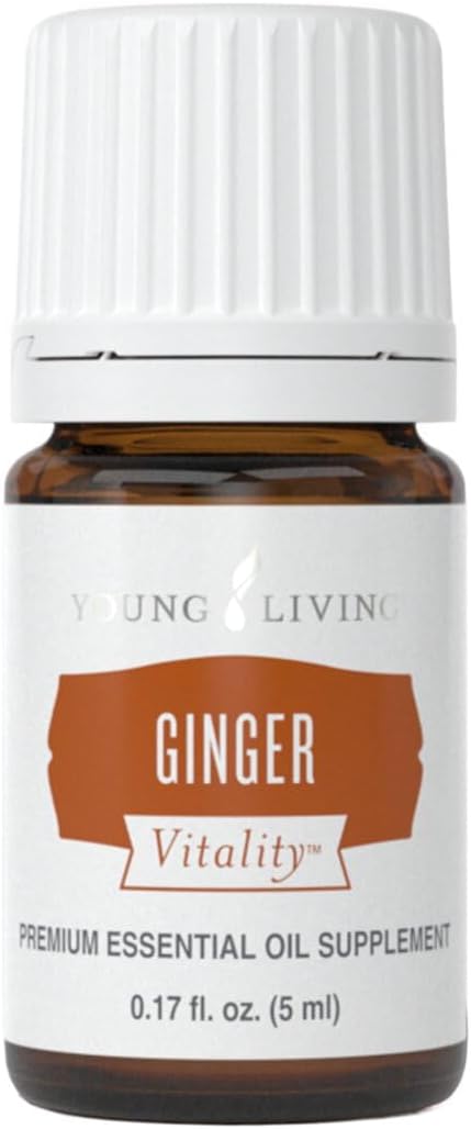 Young Living Ginger Vitality™ Essential Oil Supplement — 5ml | Digestive Support & Nausea Relief