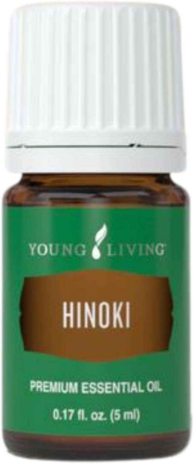 Young Living Hinoki Essential Oil — 5ml | Grounding, Purifying & Woodsy Aromatherapy
