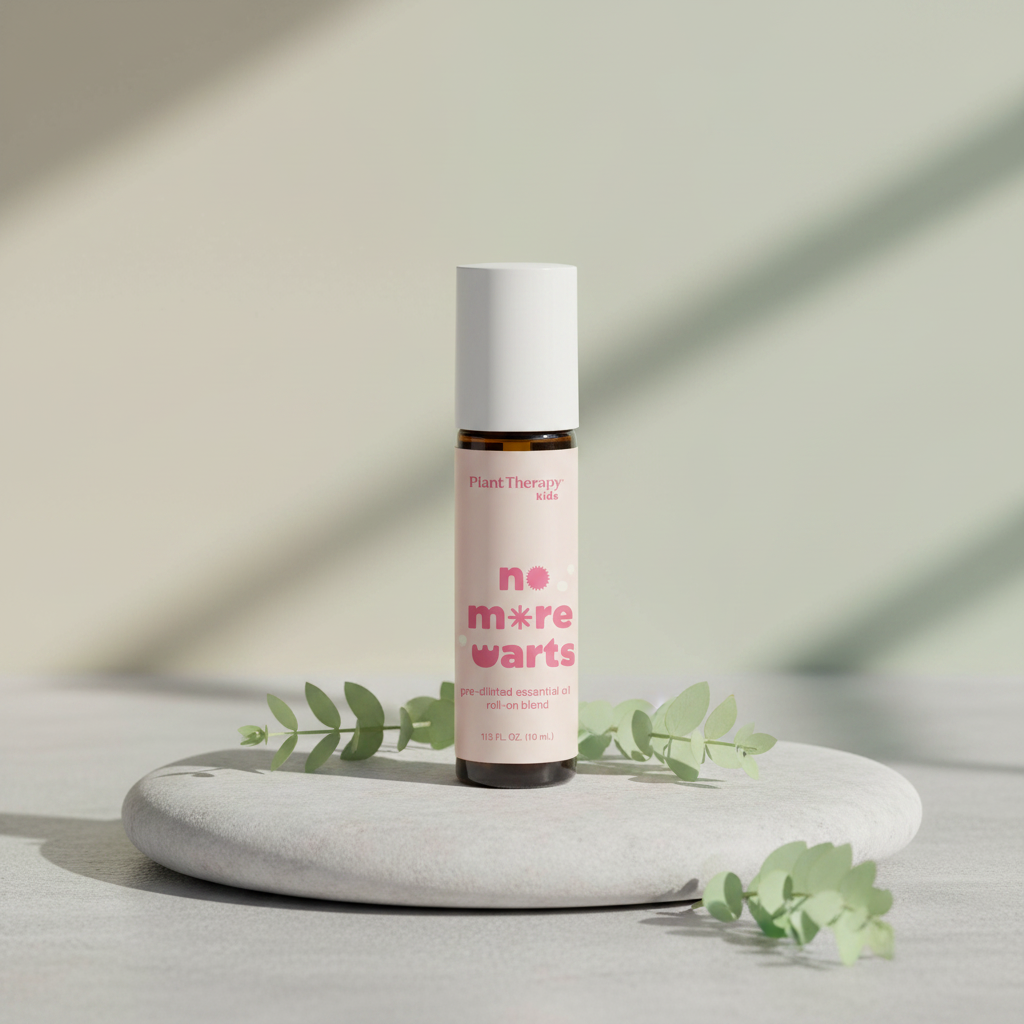 Kids roll-on on stone with botanicals