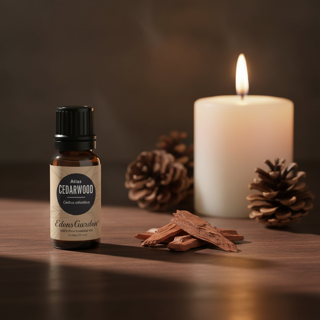 Edens Garden Atlas Cedarwood 100% Pure Essential Oil 10mL (Cedrus atlantica)