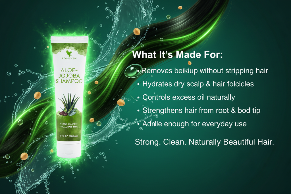 Aloe-Jojoba Shampoo - Emerald Bold Banner
