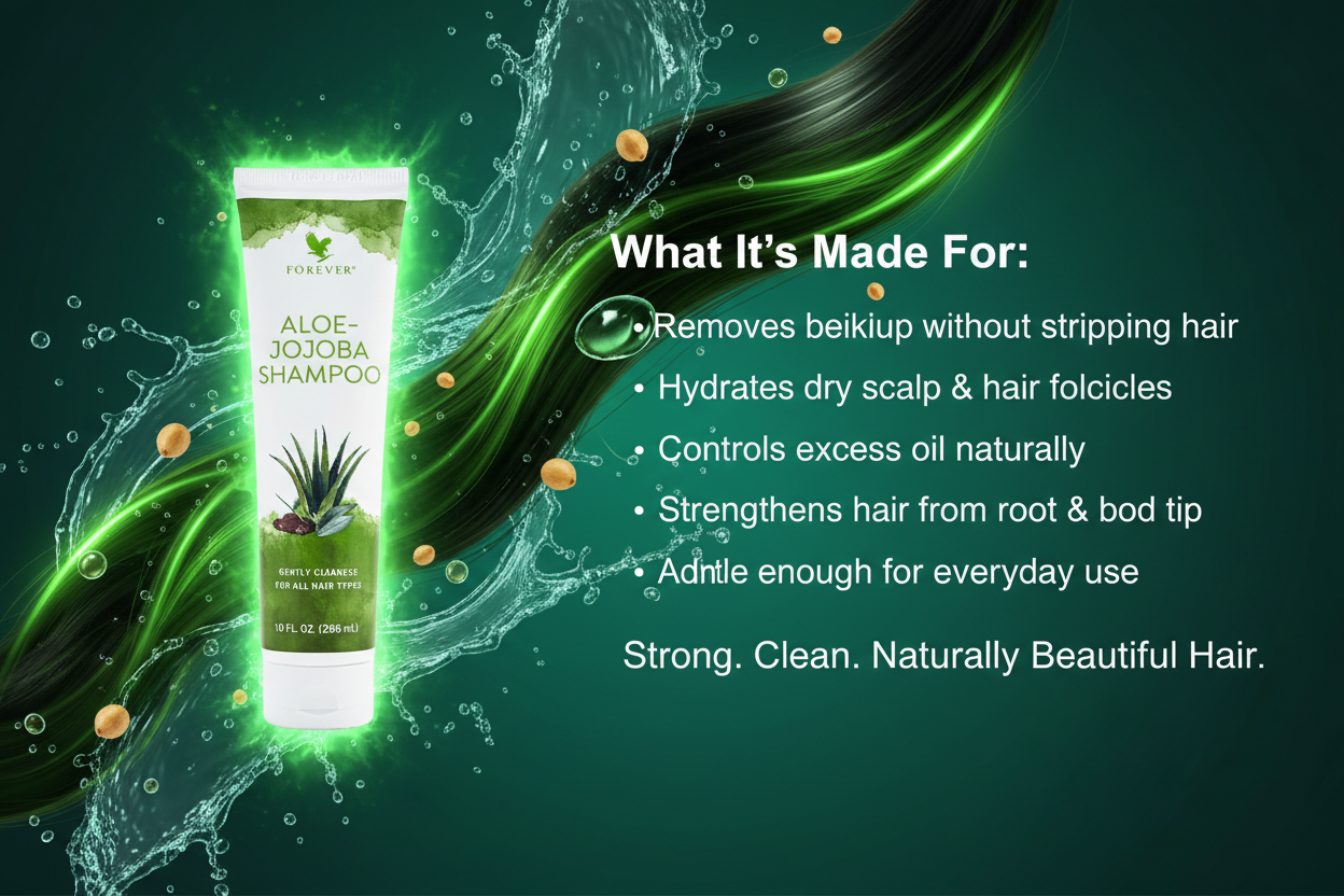 Aloe-Jojoba Shampoo - Emerald Bold Banner