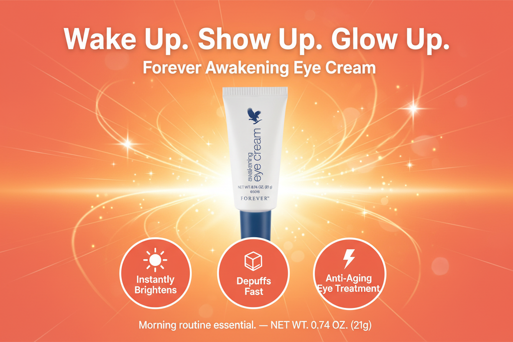 Awakening Eye Cream - Coral Sunrise Banner
