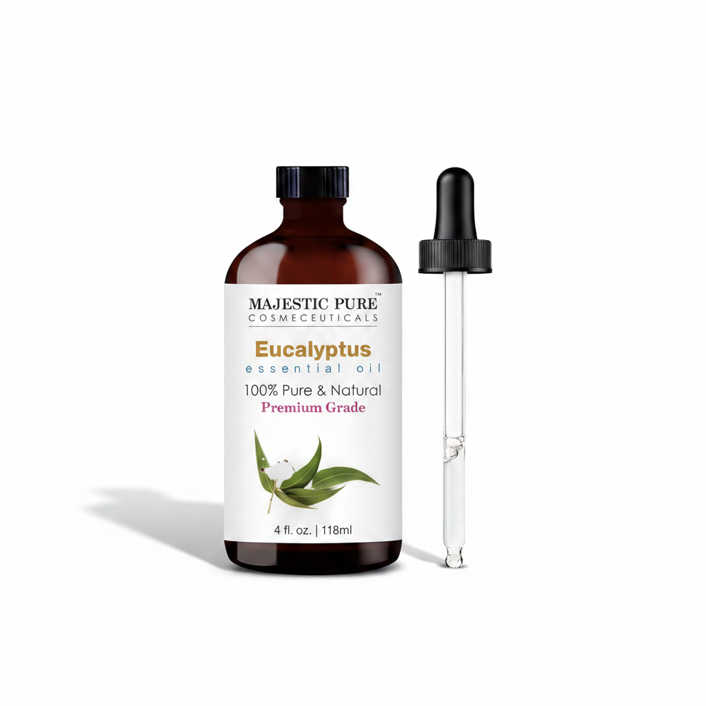 Majestic Pure Eucalyptus Essential Oil – Cover Studio Shot