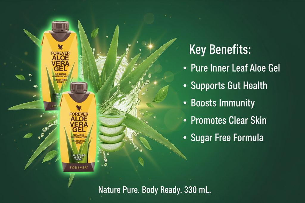 Aloe Vera Gel Minis - Green Bold Benefits Banner