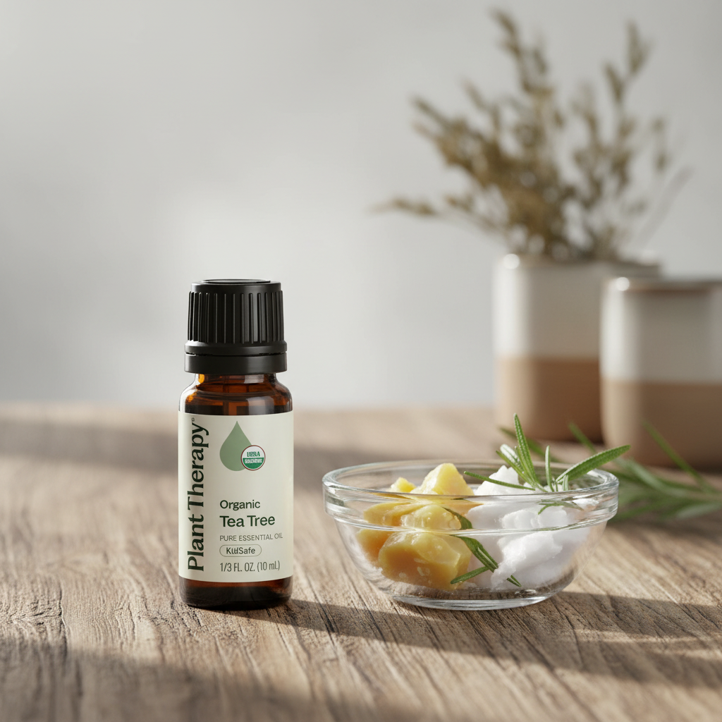 Plant Therapy Organic Tea Tree Essential Oil DIY skincare lifestyle