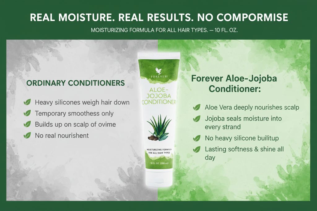 Aloe-Jojoba Conditioner - Comparison Banner