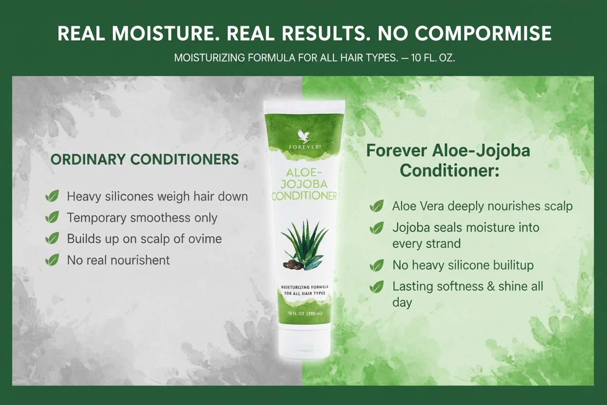 Aloe-Jojoba Conditioner - Comparison Banner