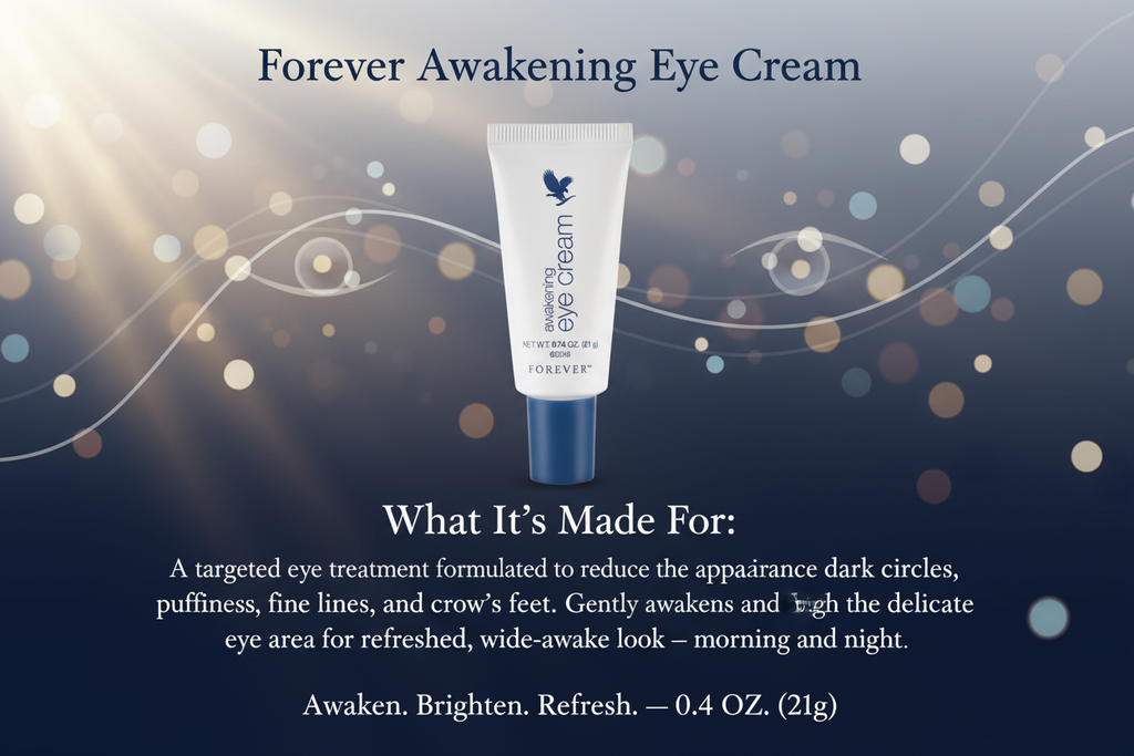 Awakening Eye Cream - Navy Morning Banner