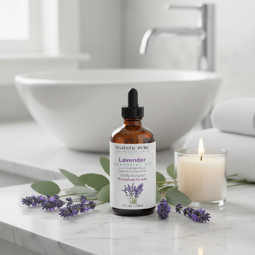 Majestic Pure Lavender Essential Oil – Marble Spa Lifestyle