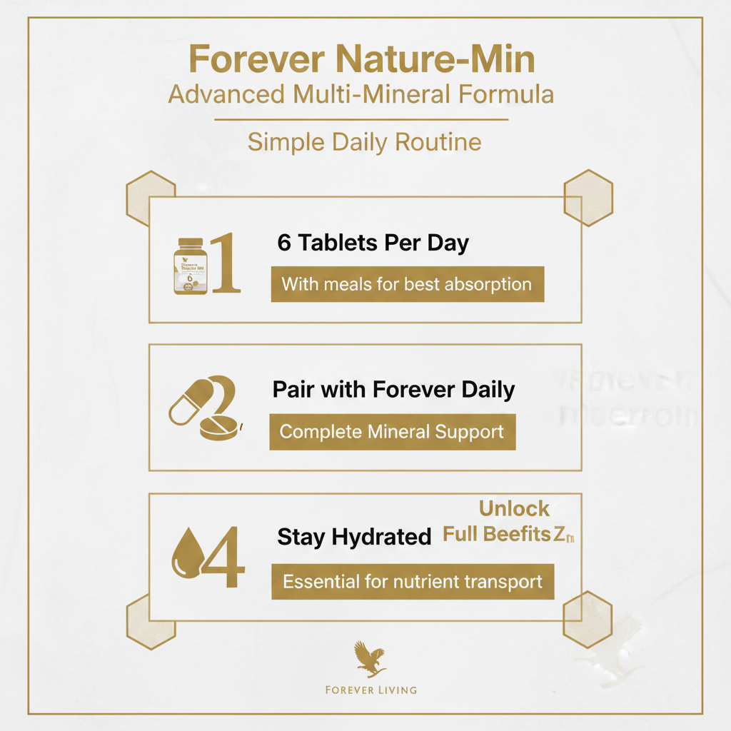 Forever Nature-Min how to use infographic