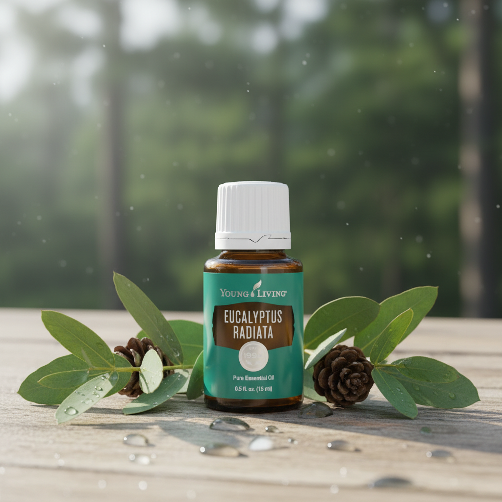 Young Living Eucalyptus Radiata Essential Oil — 15ml | Respiratory Support, Immune Boost & Pure Aromatherapy