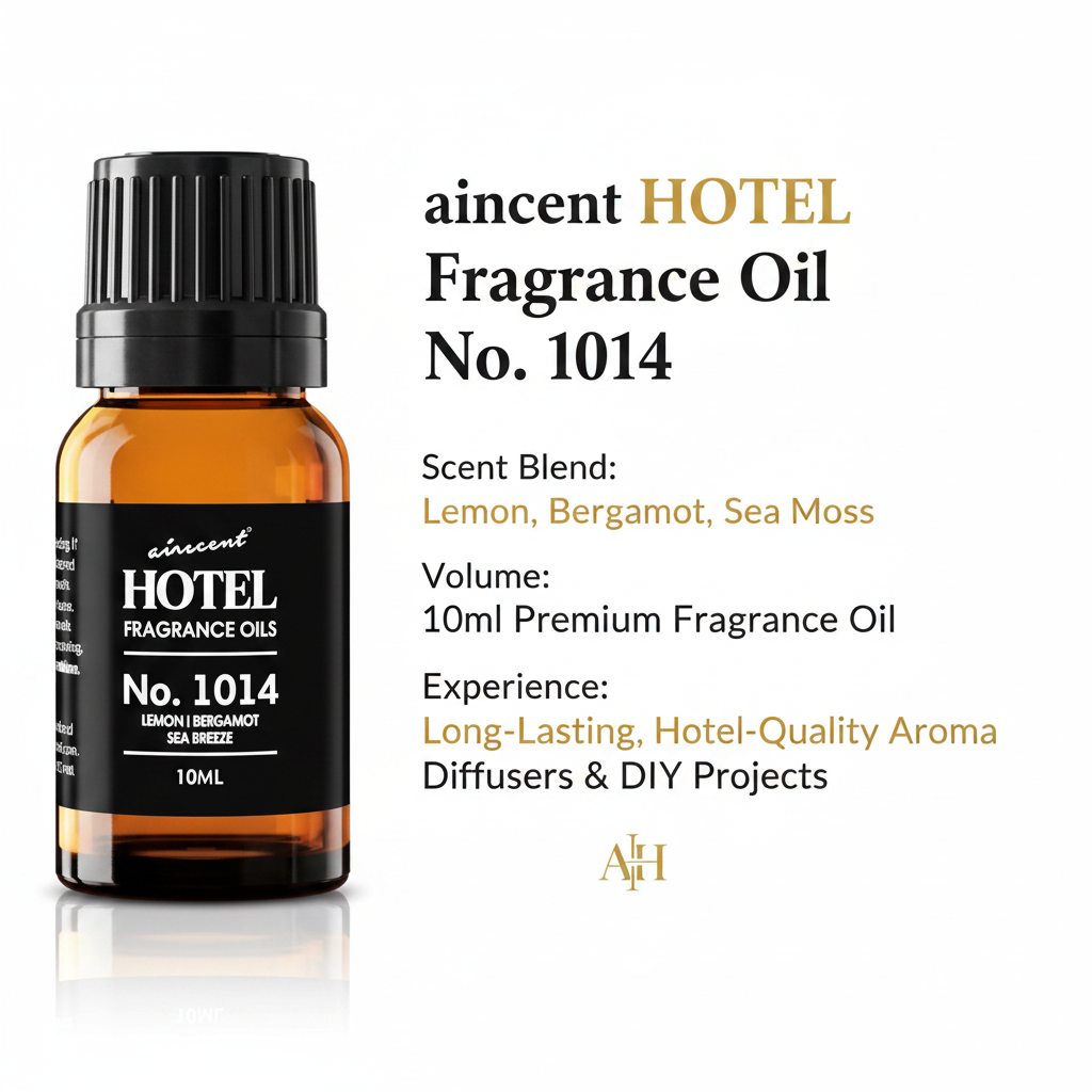 Aincent Hotel Fragrance Oil No. 1014 – Key Features Infographic