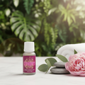 Progessence Plus bottle in spa lifestyle setting