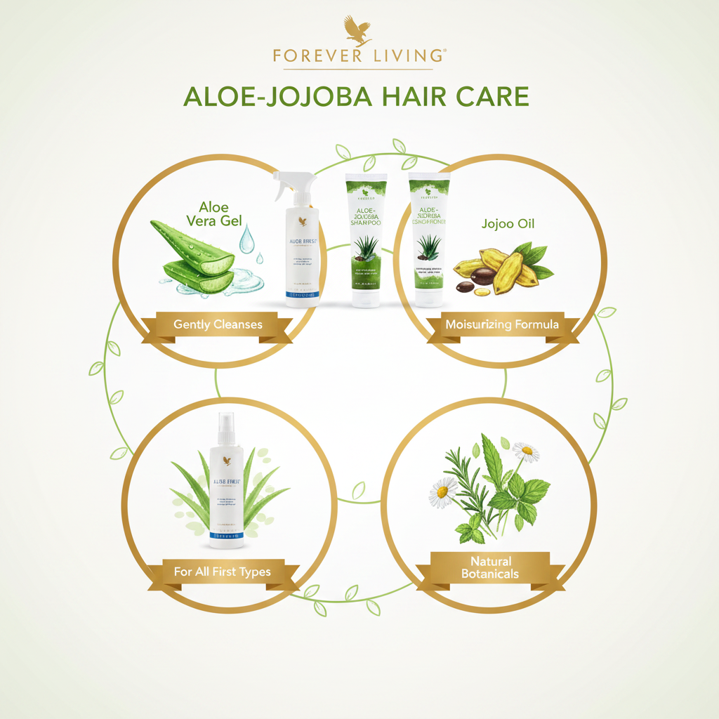 Forever dandruff treatment ingredients infographic