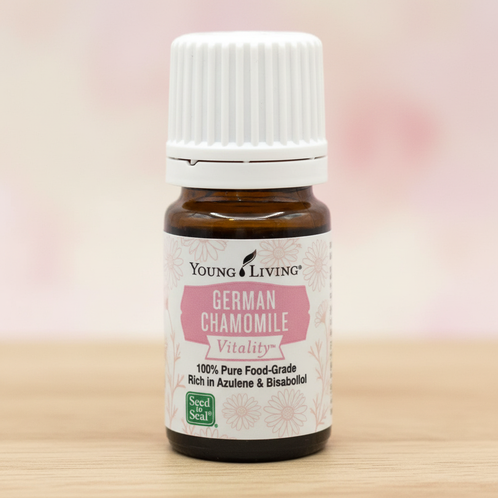 German Chamomile Vitality - Azulene Infographic