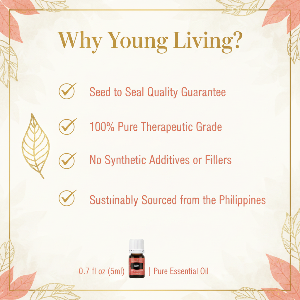 Why Young Living quality infographic