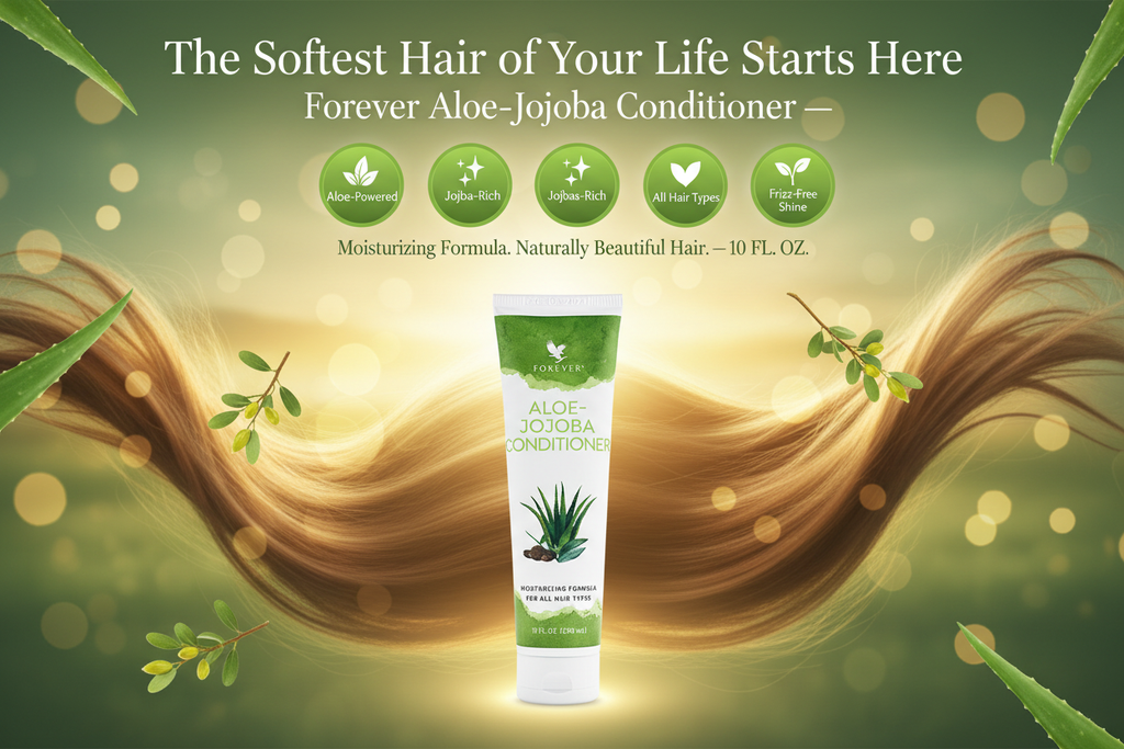 Aloe-Jojoba Conditioner - Lifestyle Banner