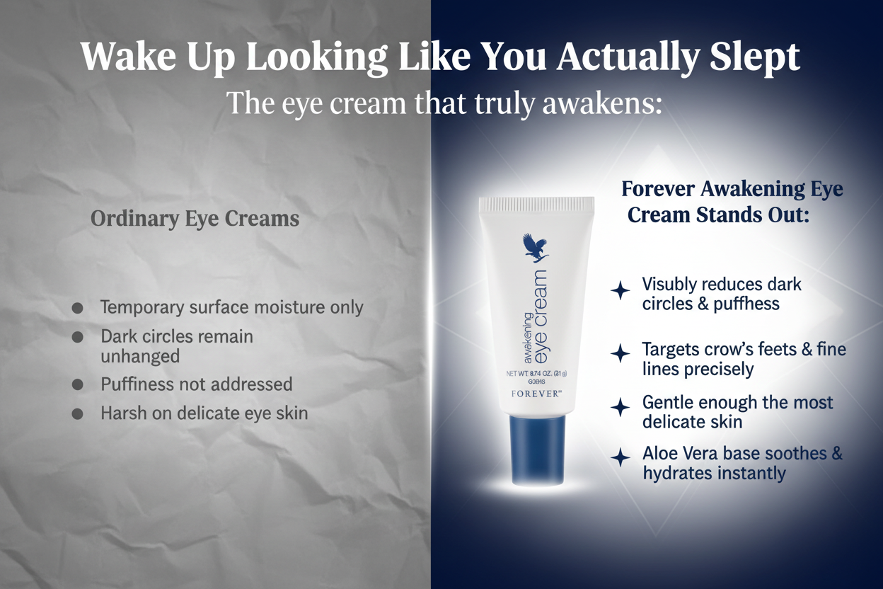 Awakening Eye Cream - Comparison Banner