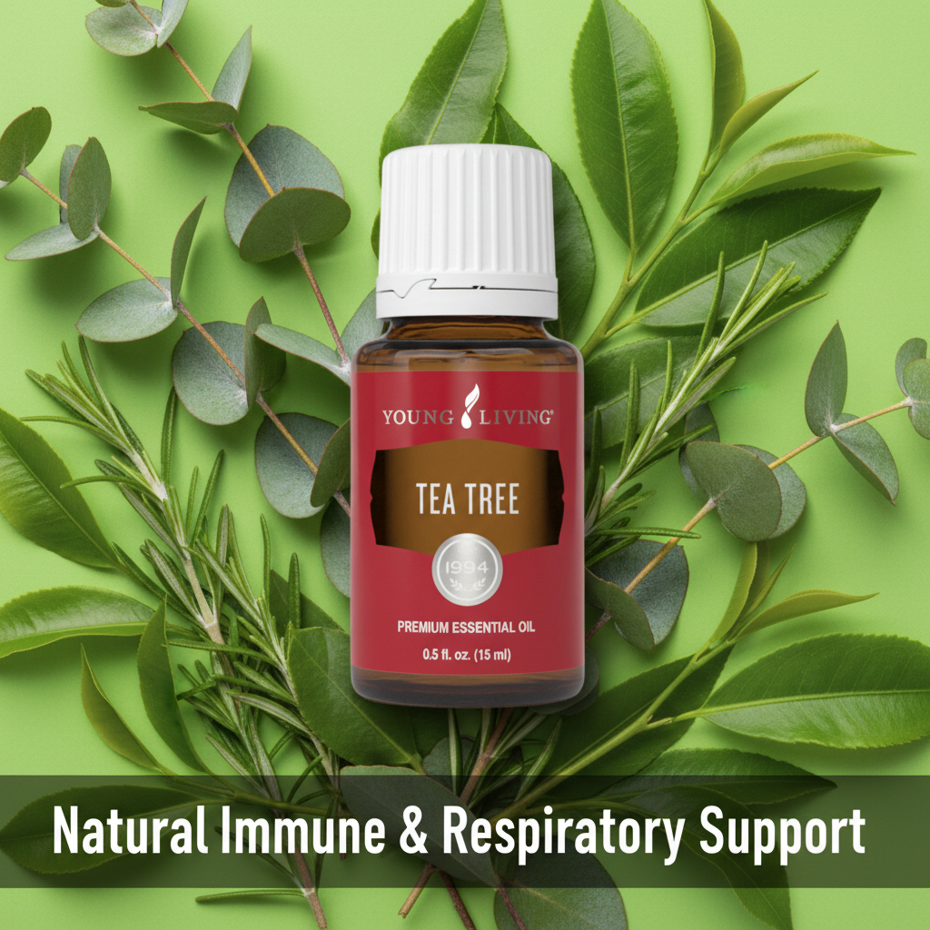 Tea Tree Essential Oil - Natural Immune and Respiratory Support
