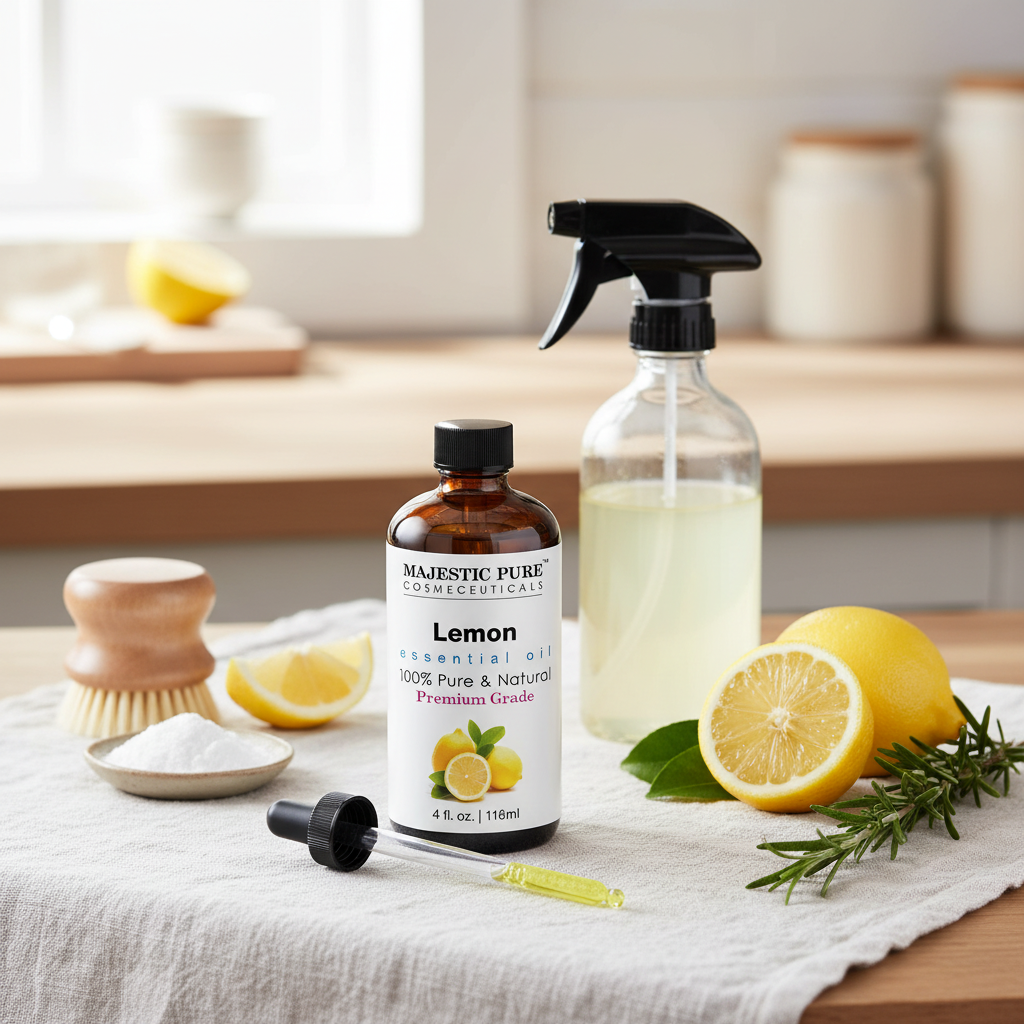 Majestic Pure Lemon Essential Oil – Natural Cleaning Lifestyle
