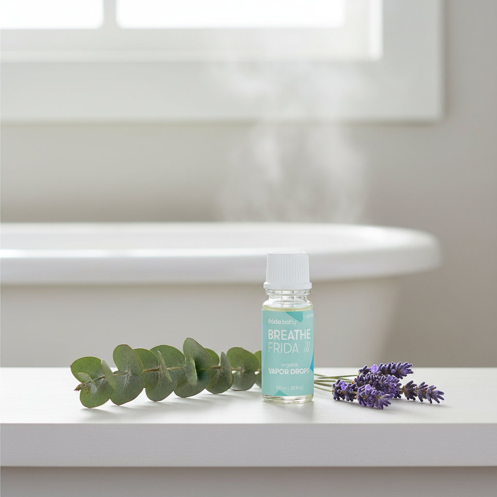 Frida Baby Breathe Frida Organic Vapor Drops – Eucalyptus & Lavender