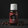 Clove Essential Oil 15ml moody dark background