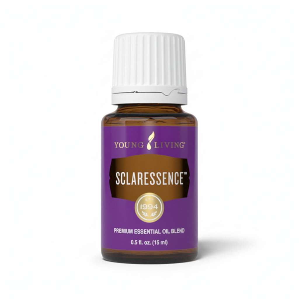 Sclaressence 15ml clean white minimalist e-commerce product shot